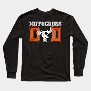 Motocross Dad Long Sleeve T-Shirt